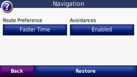 Garmin Nuvi 255W GPS - Navigation